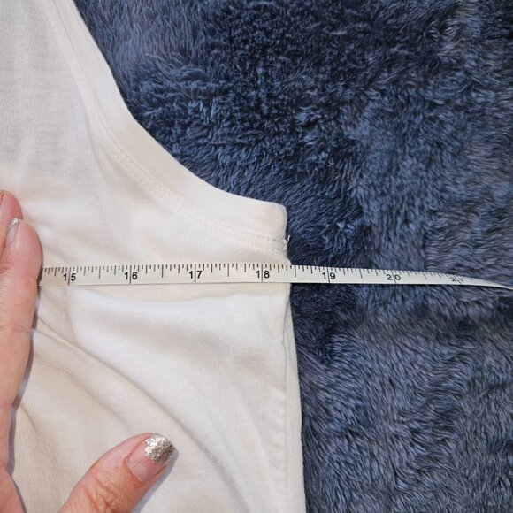 Fabletics Women's Racerback Tank XL with Reflective Lettering - Picture 3 of 5